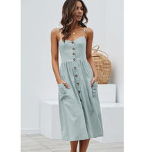 Load image into Gallery viewer, Casual Sundress Women Summer Dress