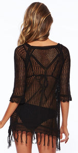 Knitted Summer Dress Swimwear