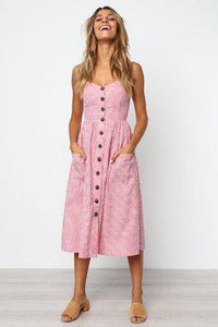 Casual Sundress Women Summer Dress